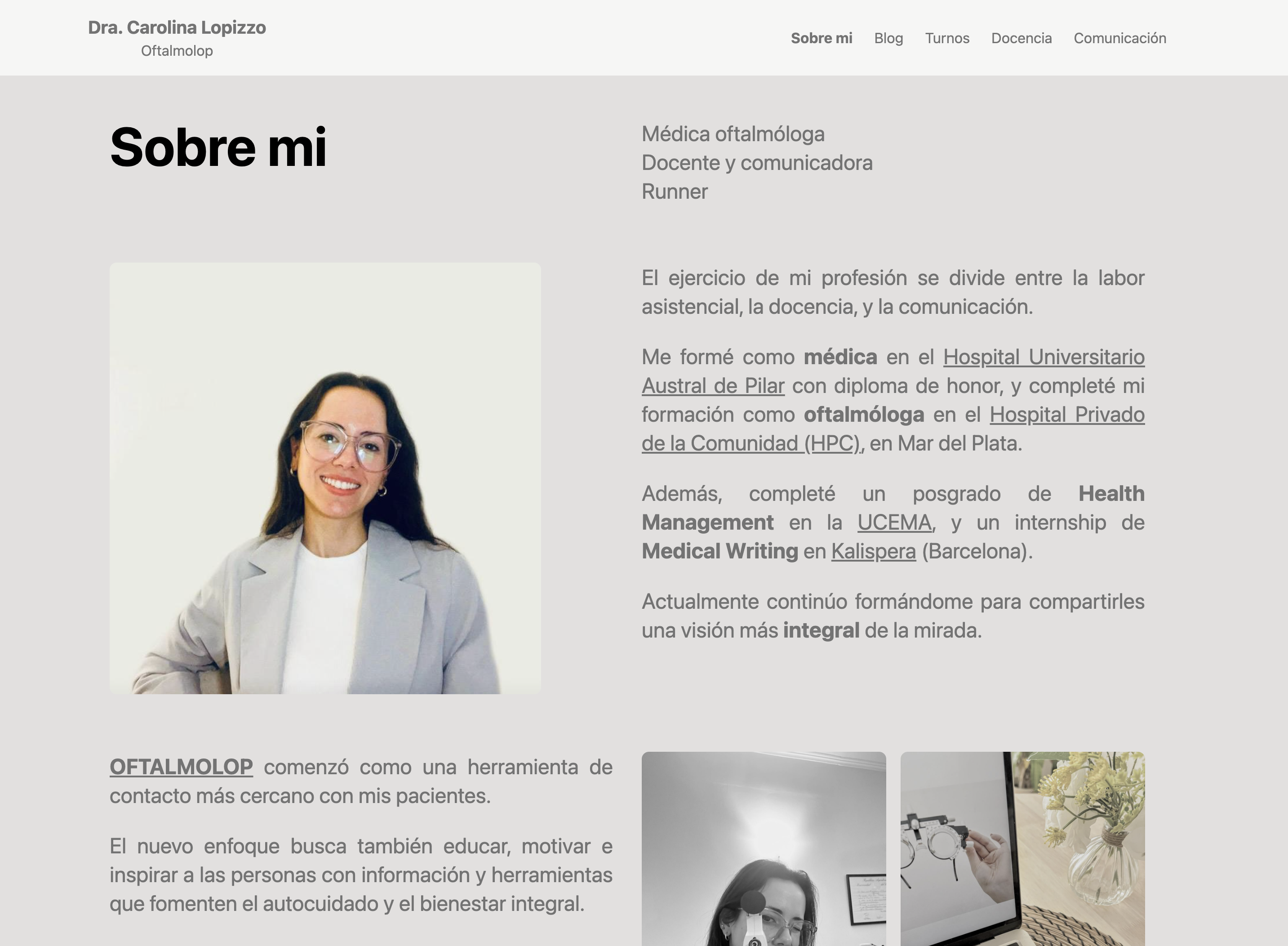 Carolina Lopizzo | Personal Website
